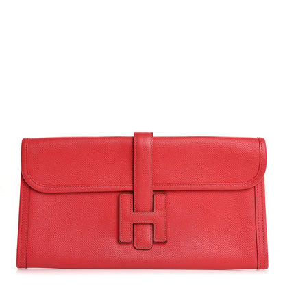 Hermes Epsom Jige Elan 29  Clutch Bougainvillea 1 of 16