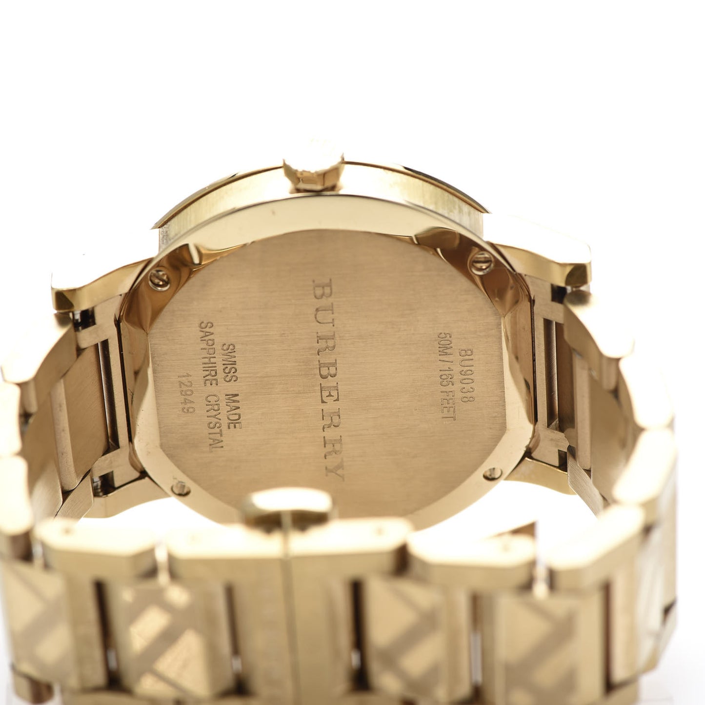 Stainless Steel 38mm The City Quartz Watch Champagne BU9038