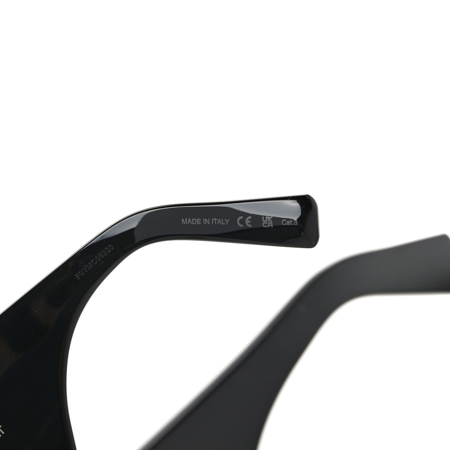 Acetate Blaze Sunglasses SL M119 Black