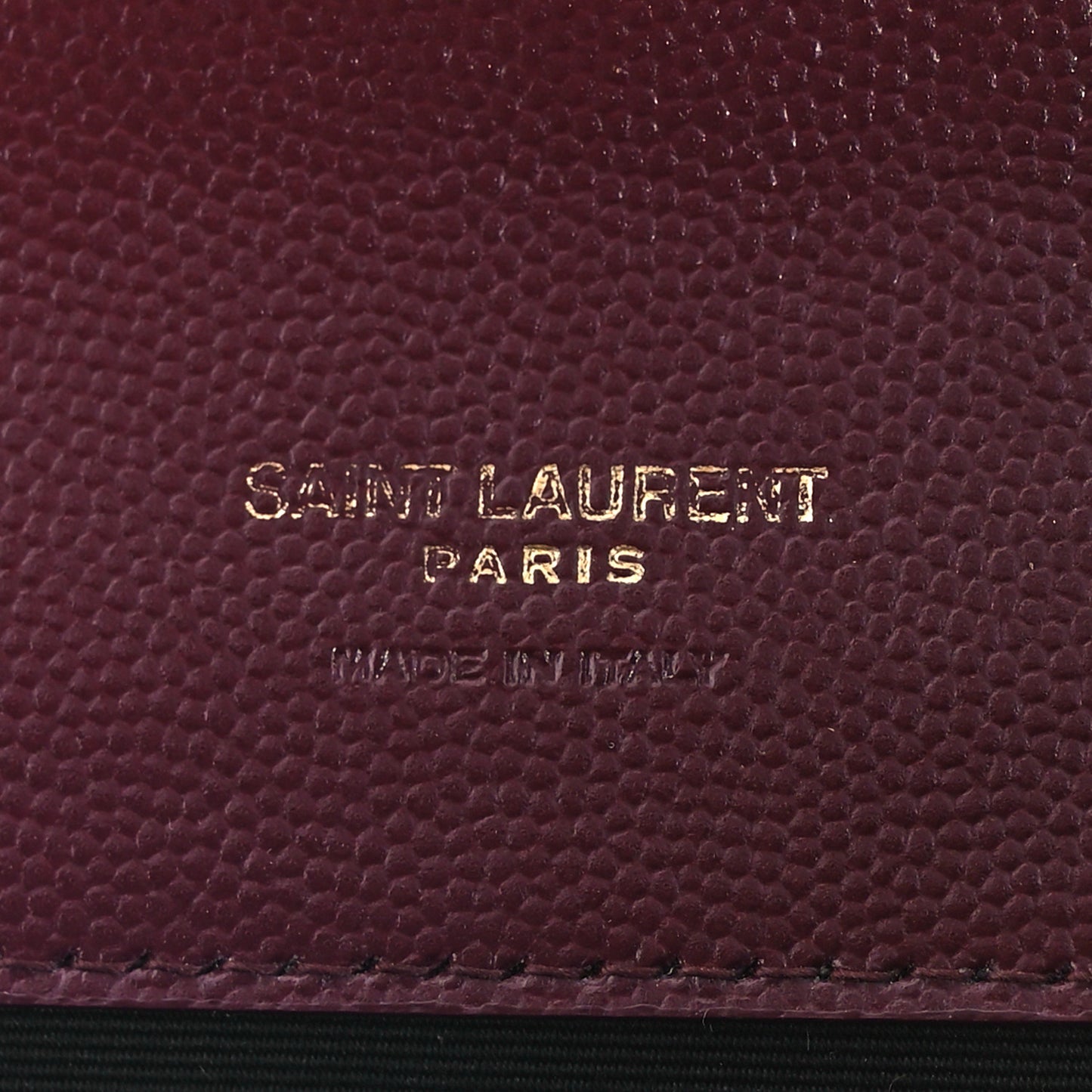 Grain De Poudre Matelasse Chevron Monogram Envelope Clutch Rouge Legion