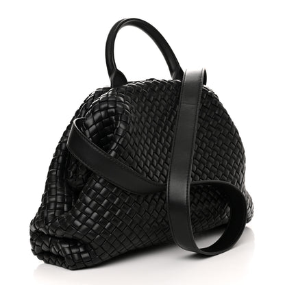 Bottega Veneta Nappa Intrecciato Medium Padded The Handle Tote Black 4 of 11