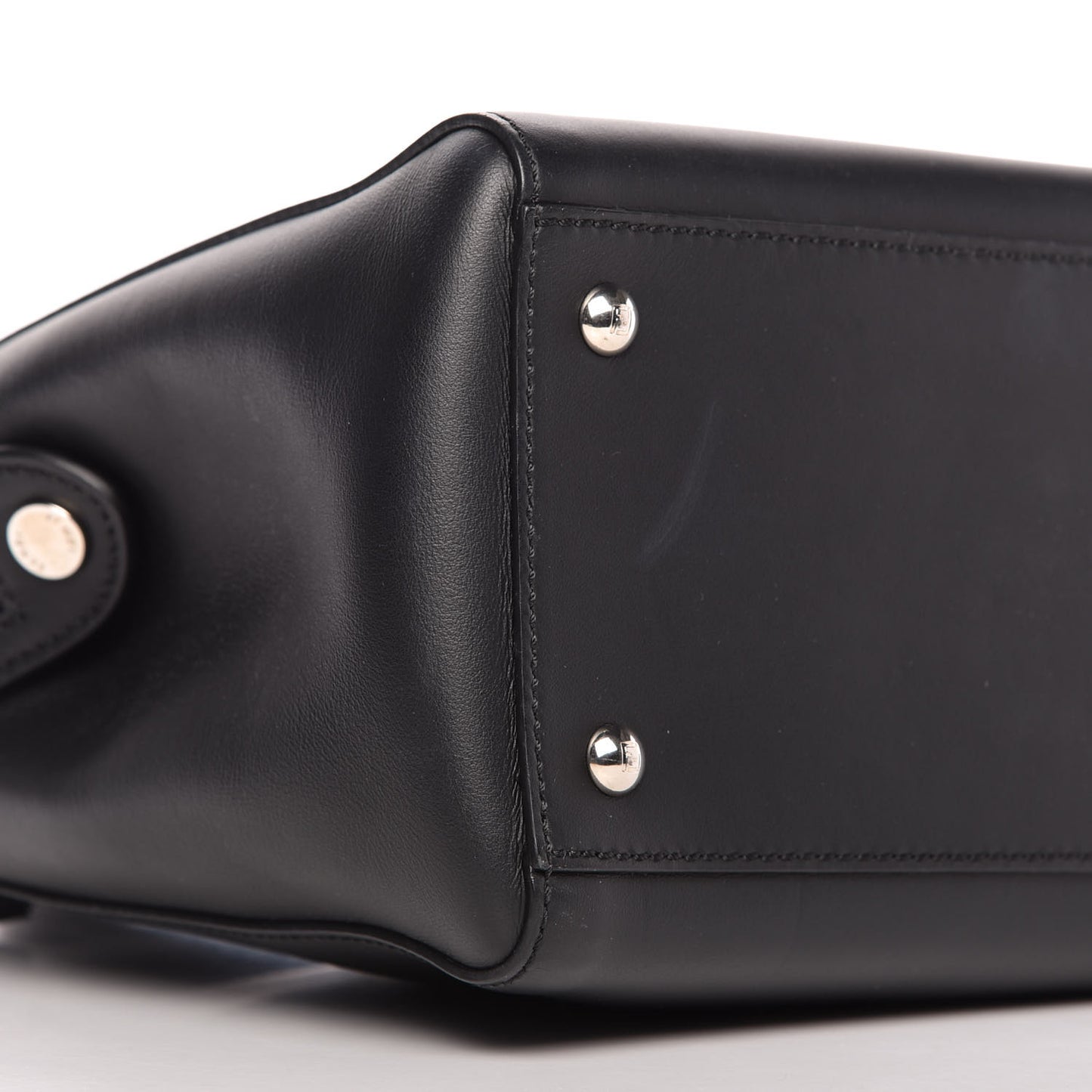 Vitello Baltico Dolce DotCom Satchel Black Blue Royal