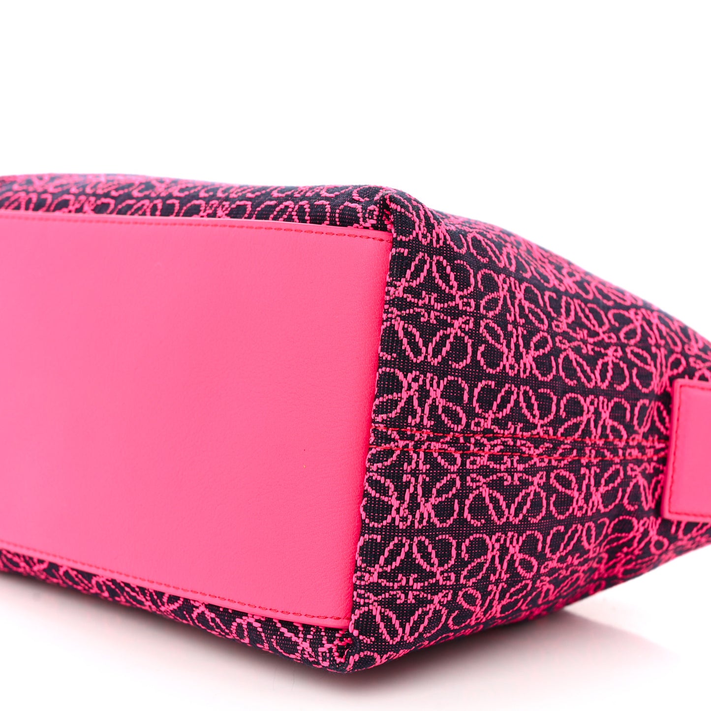 Jacquard Anagram Calfskin Small Cubi Bag Pink