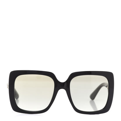 Gucci Crystal Square Frame GG Sunglasses GG0418S Black 4 of 8