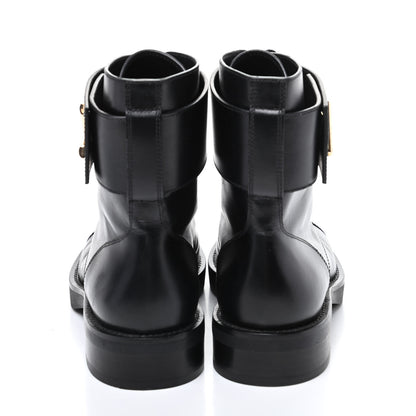 Louis Vuitton Calfskin Wonderland Ranger Boots 35 Black 5 of 9