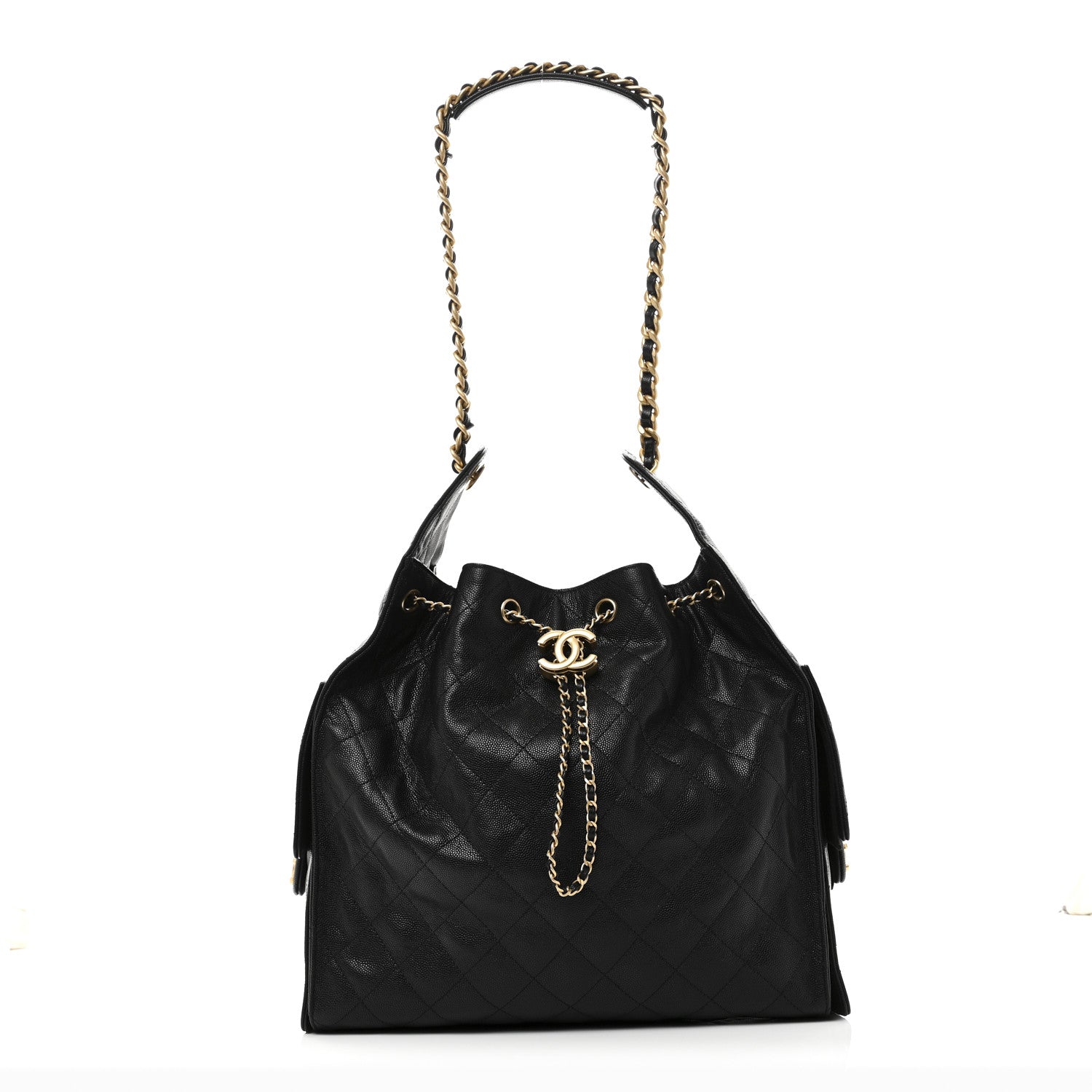 Chanel Caviar Quilted Medium Chanel 25 Handbag Black 1 of 11