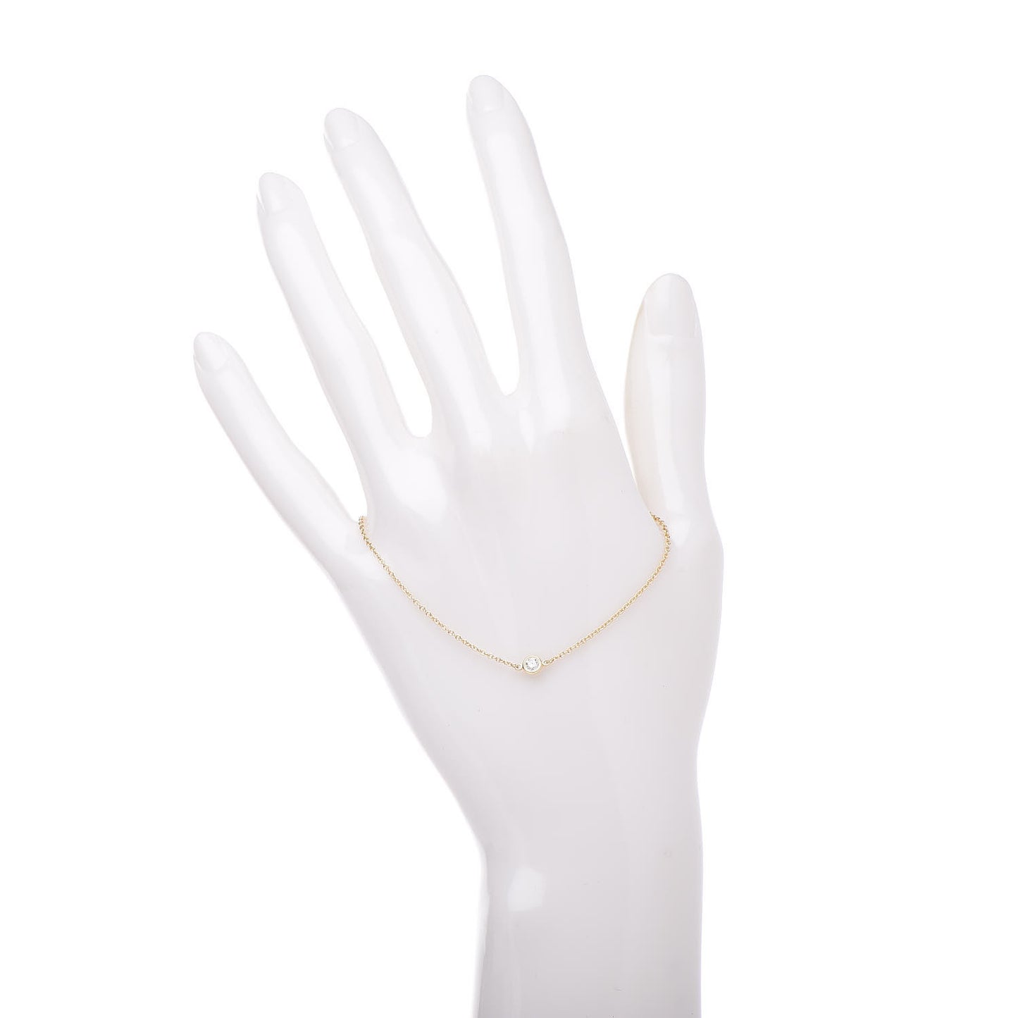 18K Yellow Gold Diamond .09ct Elsa Peretti Diamonds by the Yard Bracelet