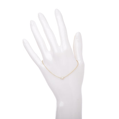 Tiffany 18K Yellow Gold Diamond .09ct Elsa Peretti Diamonds by the Yard Bracelet 2 of 6