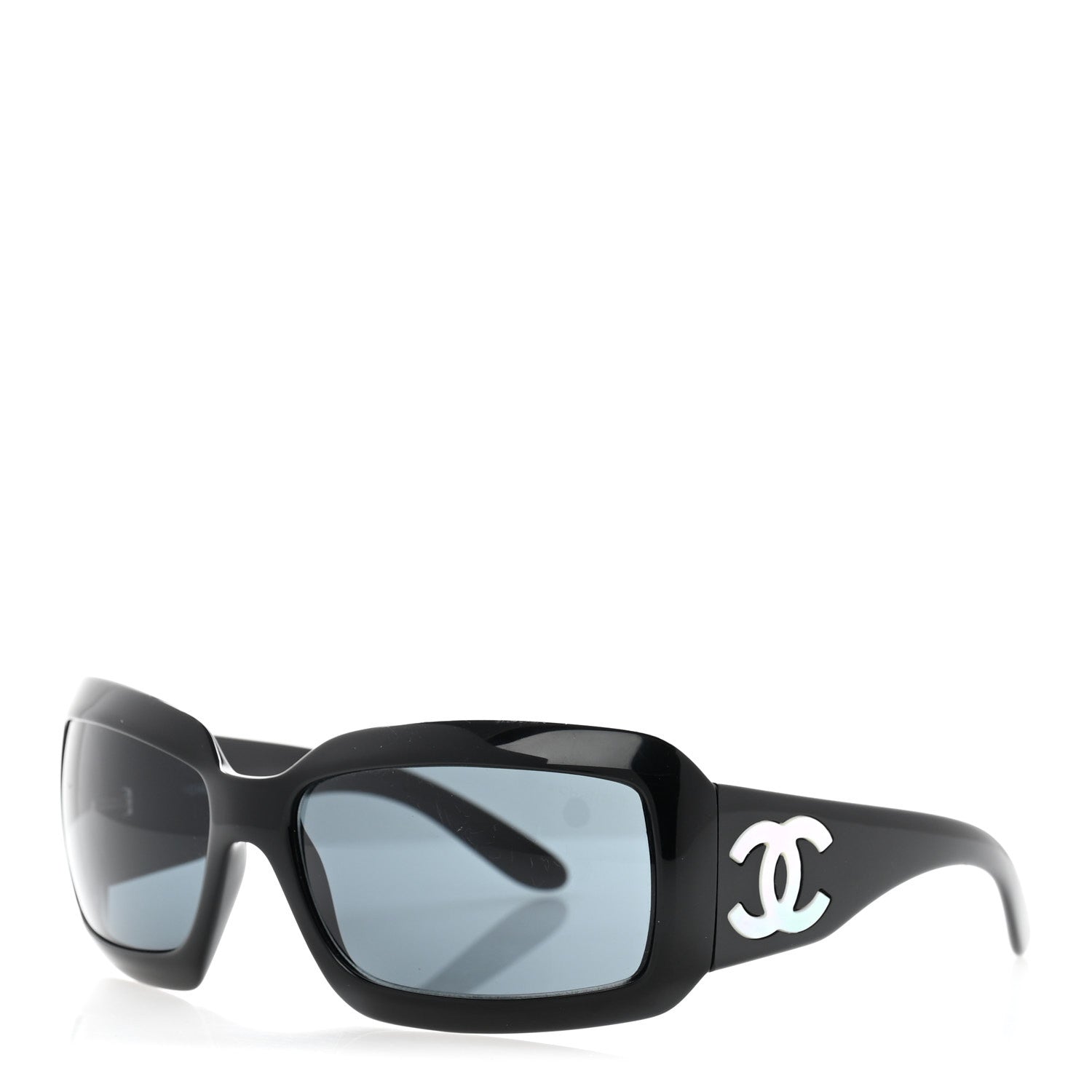 Chanel Mother of Pearl CC Sunglasses 5076-H Black 1 of 8