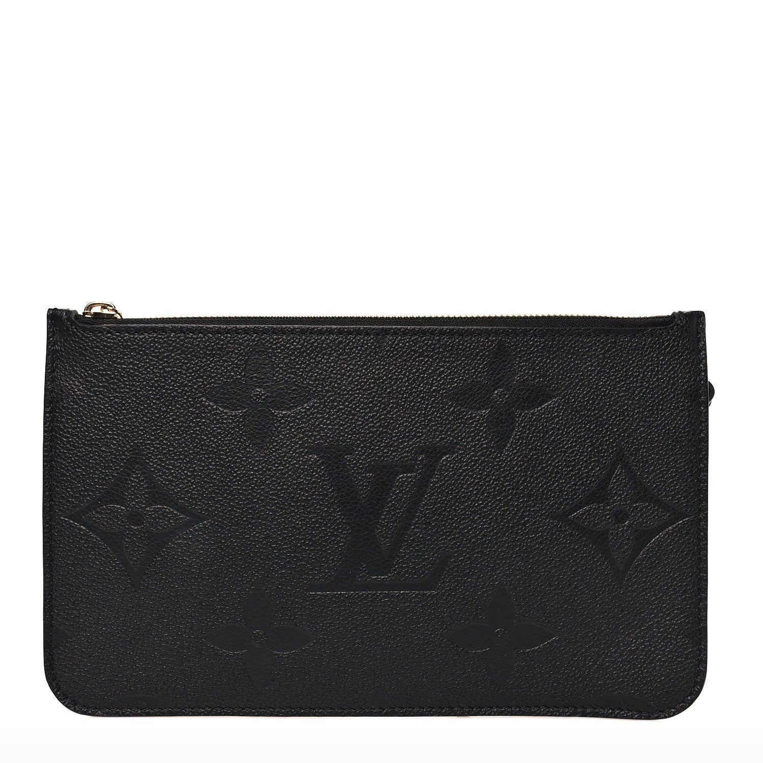 Louis Vuitton Empreinte Monogram Giant Neverfull MM Pochette Black 1 of 7