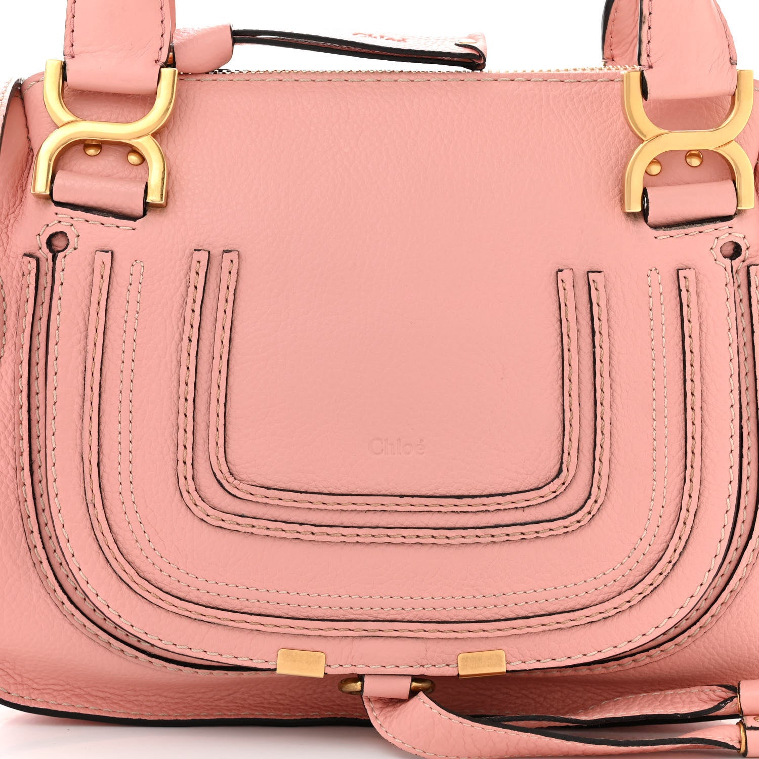 Chloe Calfskin Small Marcie Satchel Light Pink 8 of 11