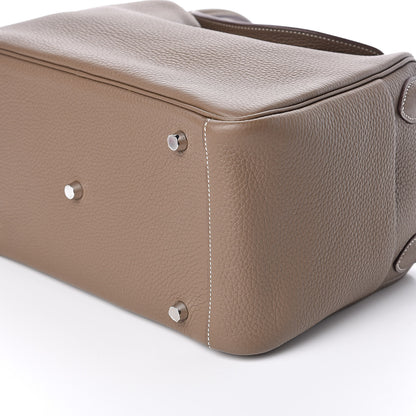 Hermes Taurillon Clemence Lindy 30 Etoupe 9 of 11