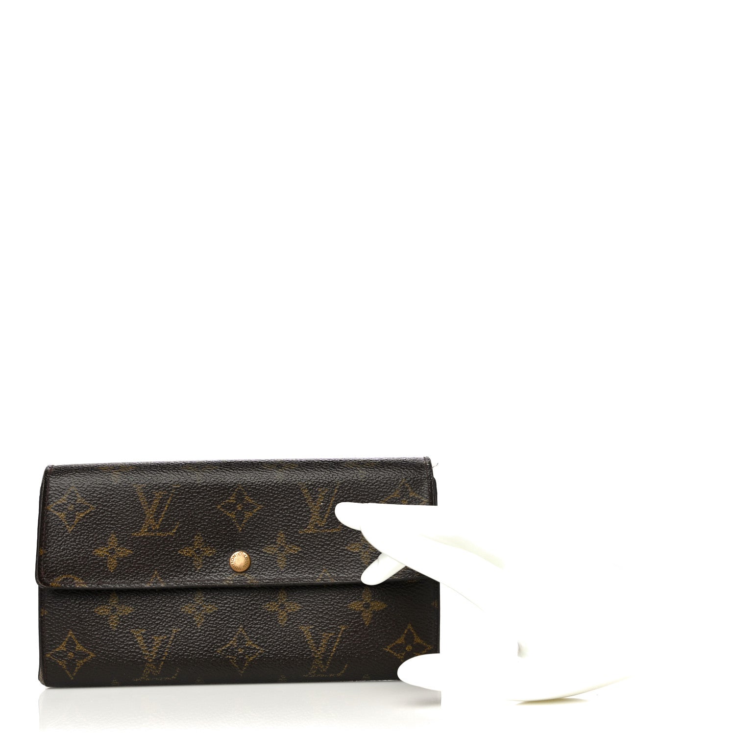 Louis Vuitton Monogram Sarah Wallet 2 of 21