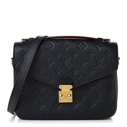 Louis Vuitton Empreinte Pochette Metis Marine Rouge 1 of 10