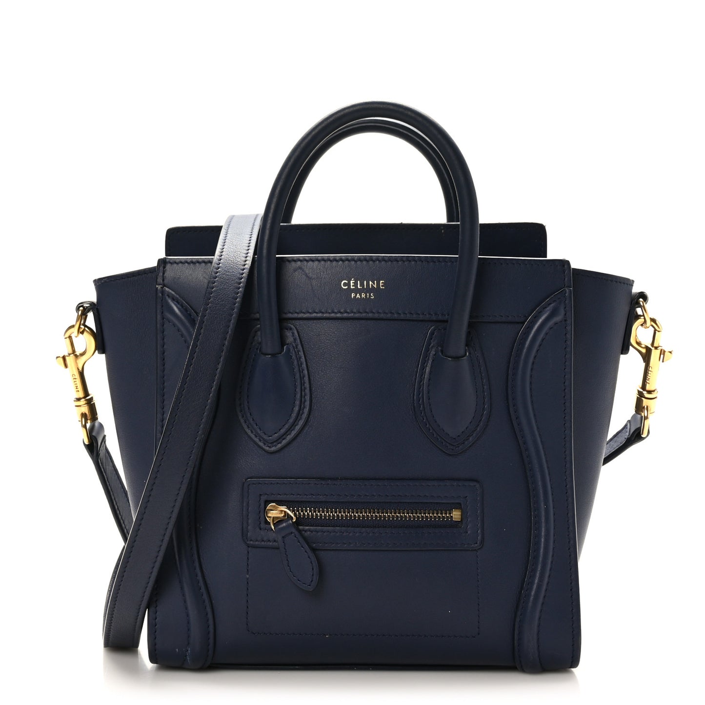Smooth Calfskin Nano Luggage Ink