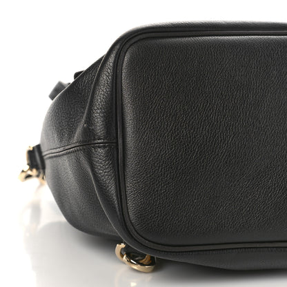 Chloe Suede Calfskin Small Faye Backpack Black 7 of 9