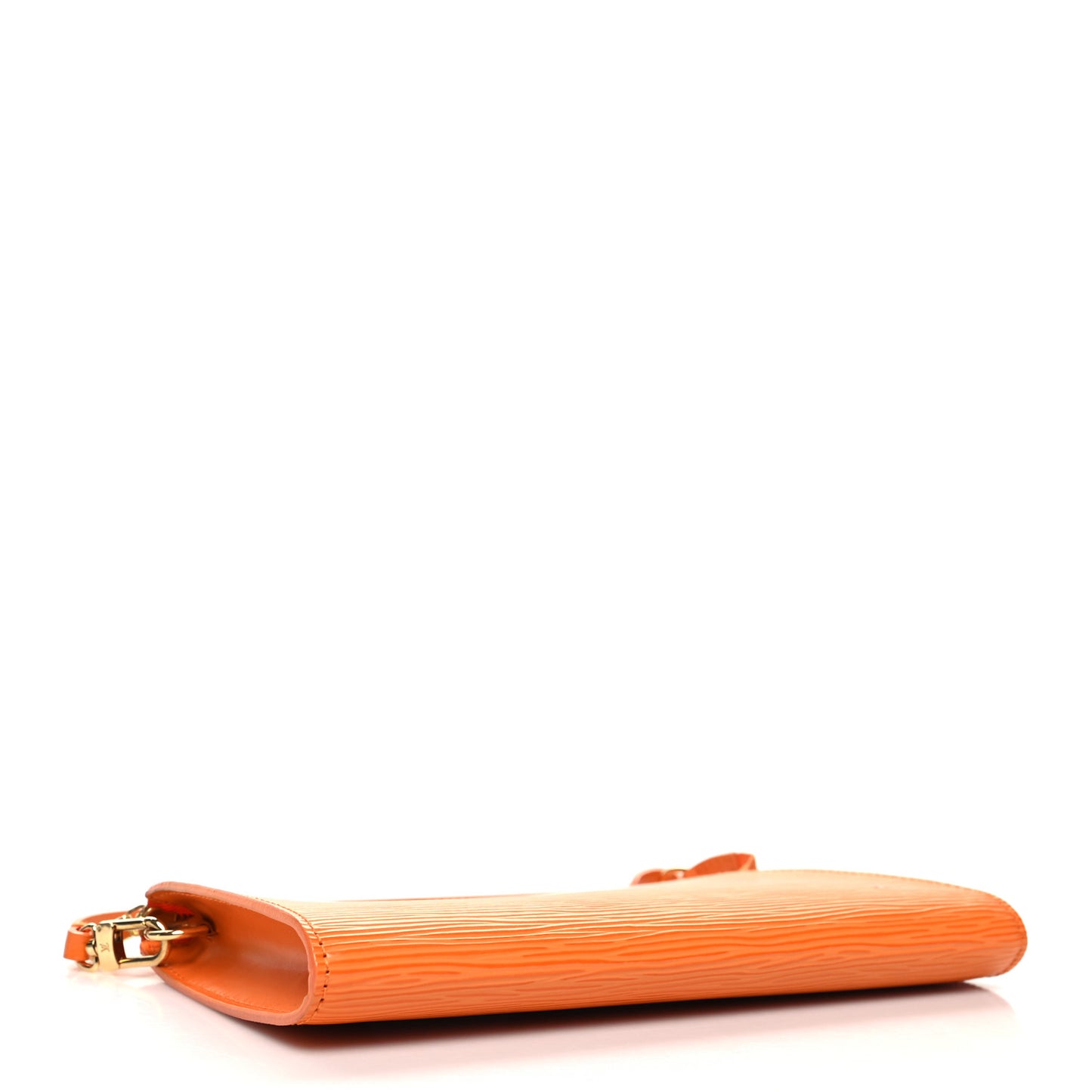 Epi Pochette Accessories 24 Mandarin