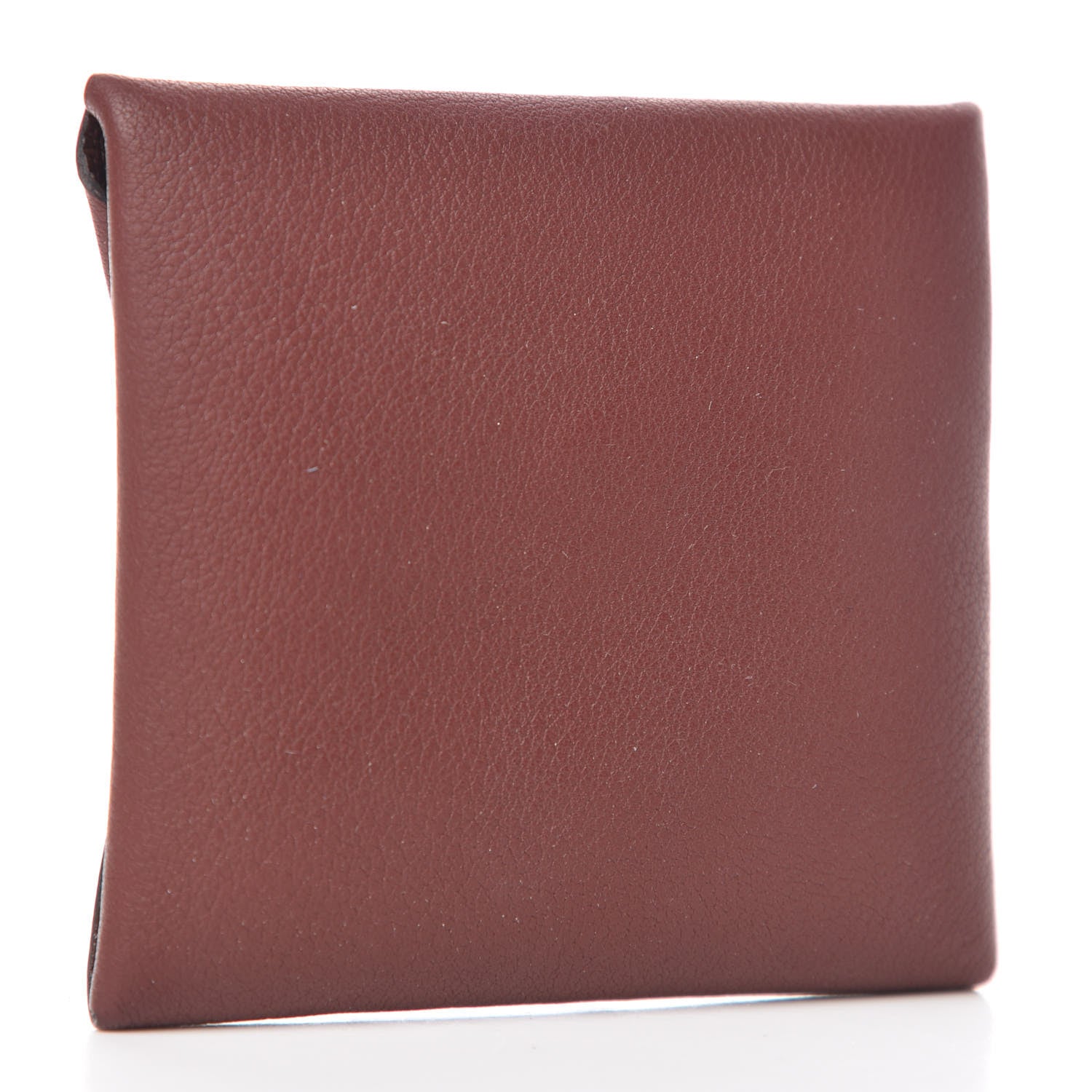 Hermes Swift Bastia Coin Purse Rouge H Havane 3 of 8