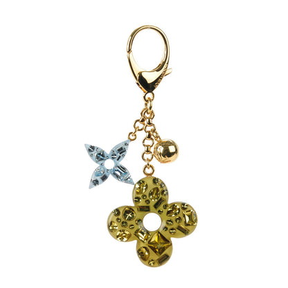 Louis Vuitton Resin Strass Glam Flower Bag Charm 1 of 5