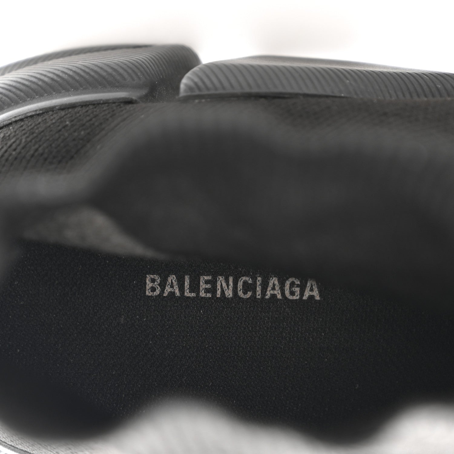 Balenciaga Technical 3D Recycled Knit Womens Speed 2.0 Sneakers 41 Monocolor Black 9 of 10