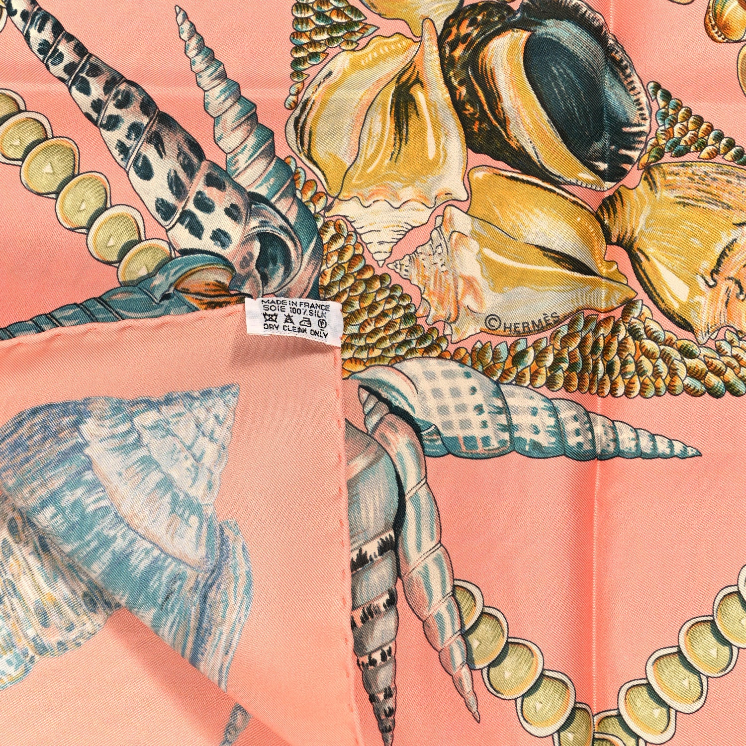 Hermes Silk Rocaille Scarf 90 3 of 3