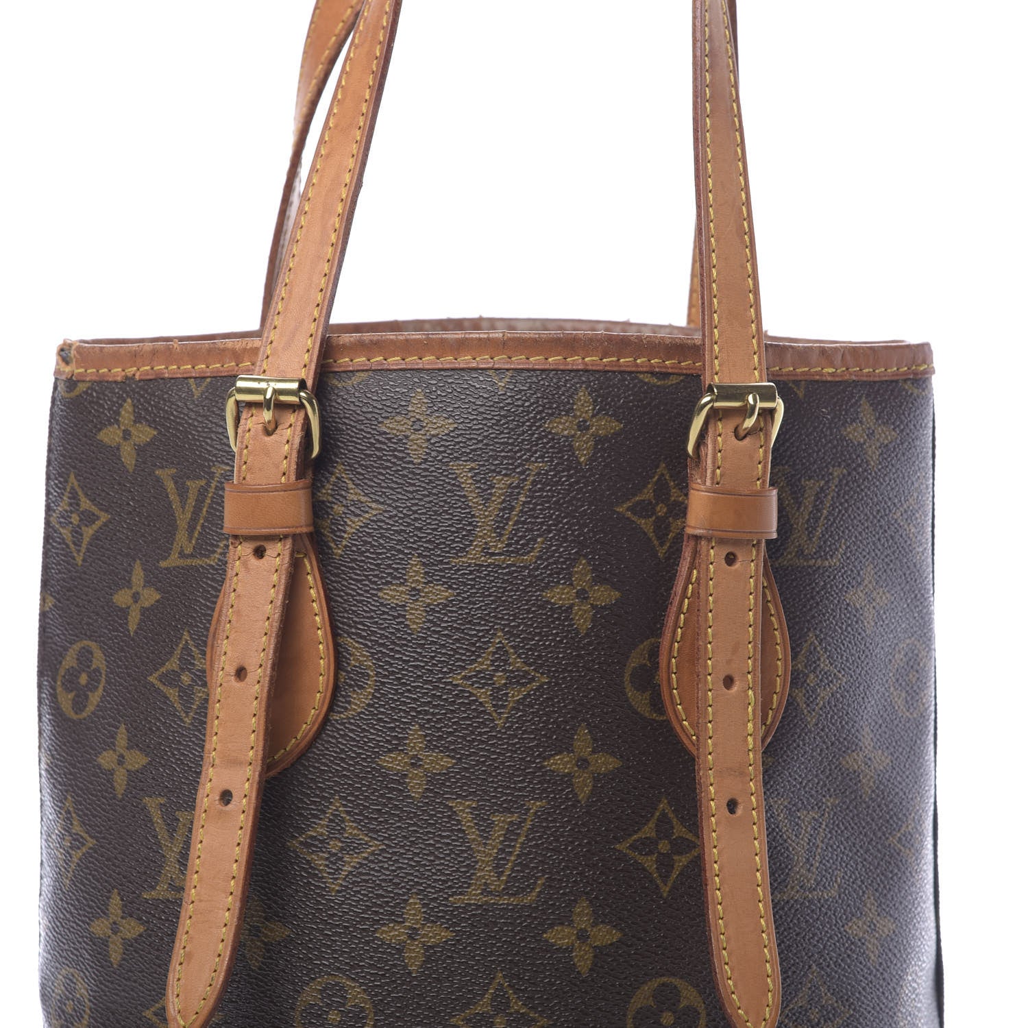 Louis Vuitton Monogram Petit Bucket 23 13 of 15