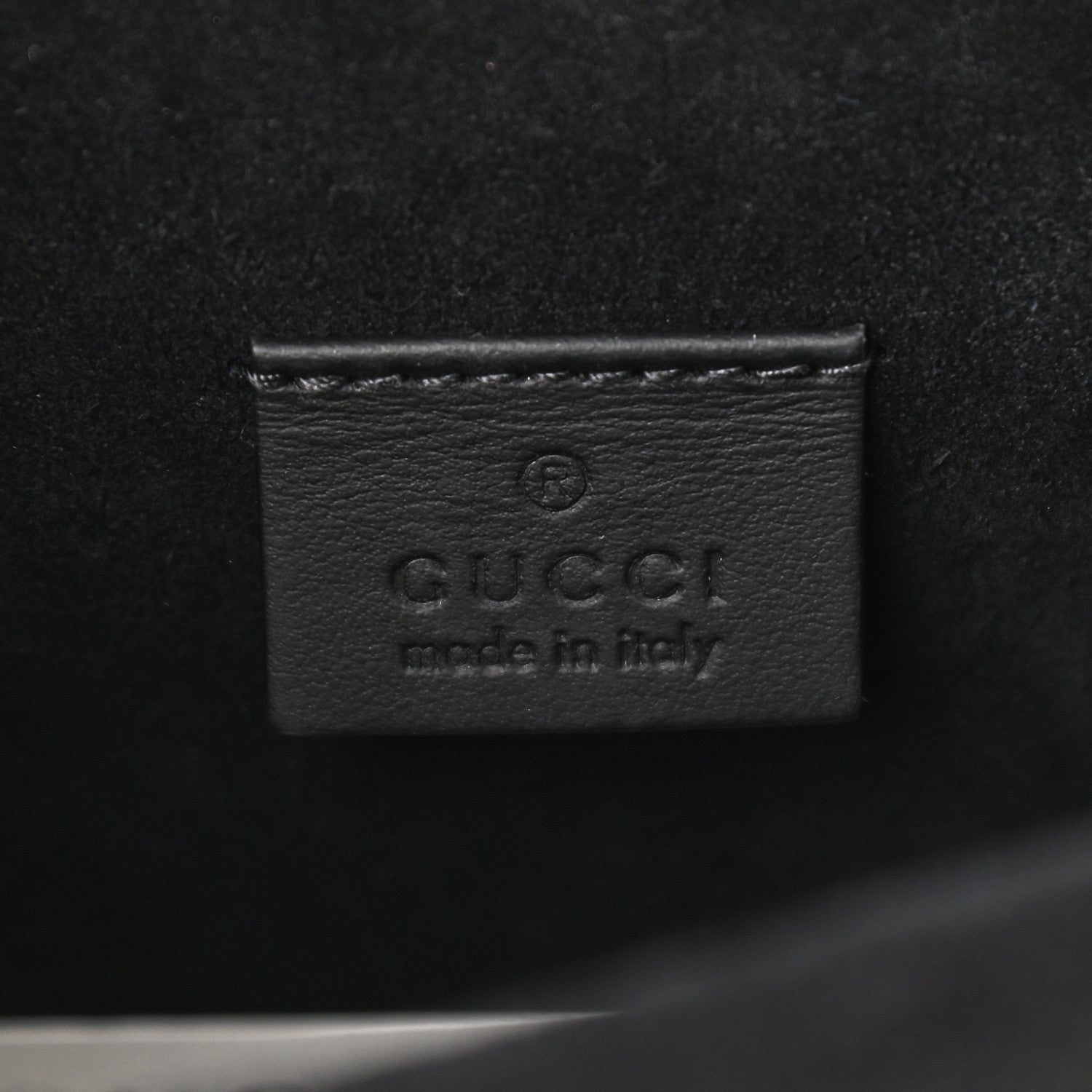 Gucci GG Supreme Monogram Suede Crystal Small Dionysus Shoulder Bag Beige Ebony Black 6 of 9