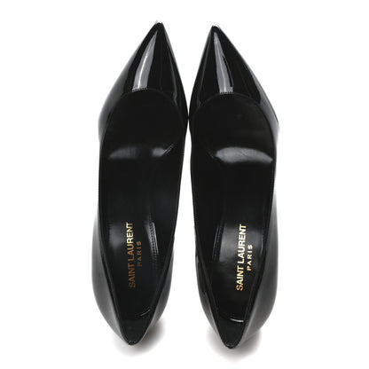 Saint Laurent Patent Opyum 85 Pumps 38 Black 2 of 8