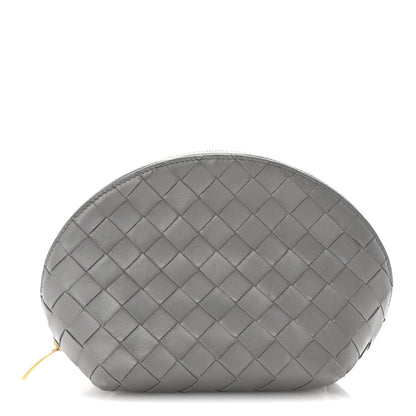 Bottega Veneta Nappa Intrecciato Cosmetic Case Concrete 1 of 7