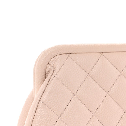 Chanel Caviar Quilted Timeless Clutch Pink 13 of 13