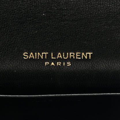 Saint Laurent SAINT LAURENT Lambskin Quilted Micro Gaby Bag Black 6 of 8