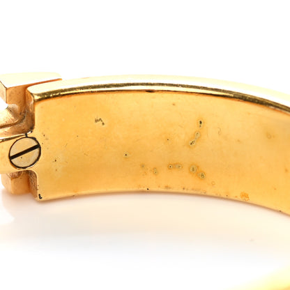 Hermes Enamel Narrow Clic Clac H Bracelet PM Black 7 of 9