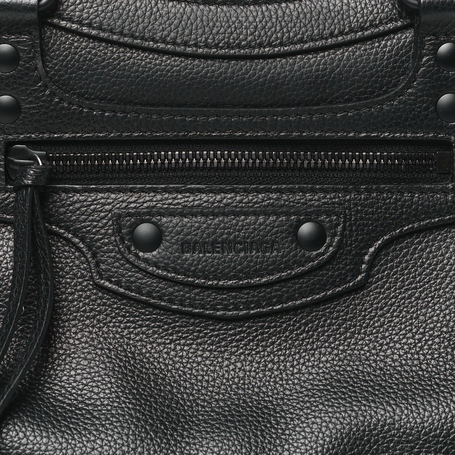 Balenciaga Grained Calfskin Neo Classic Black Hardware S City Black 8 of 12