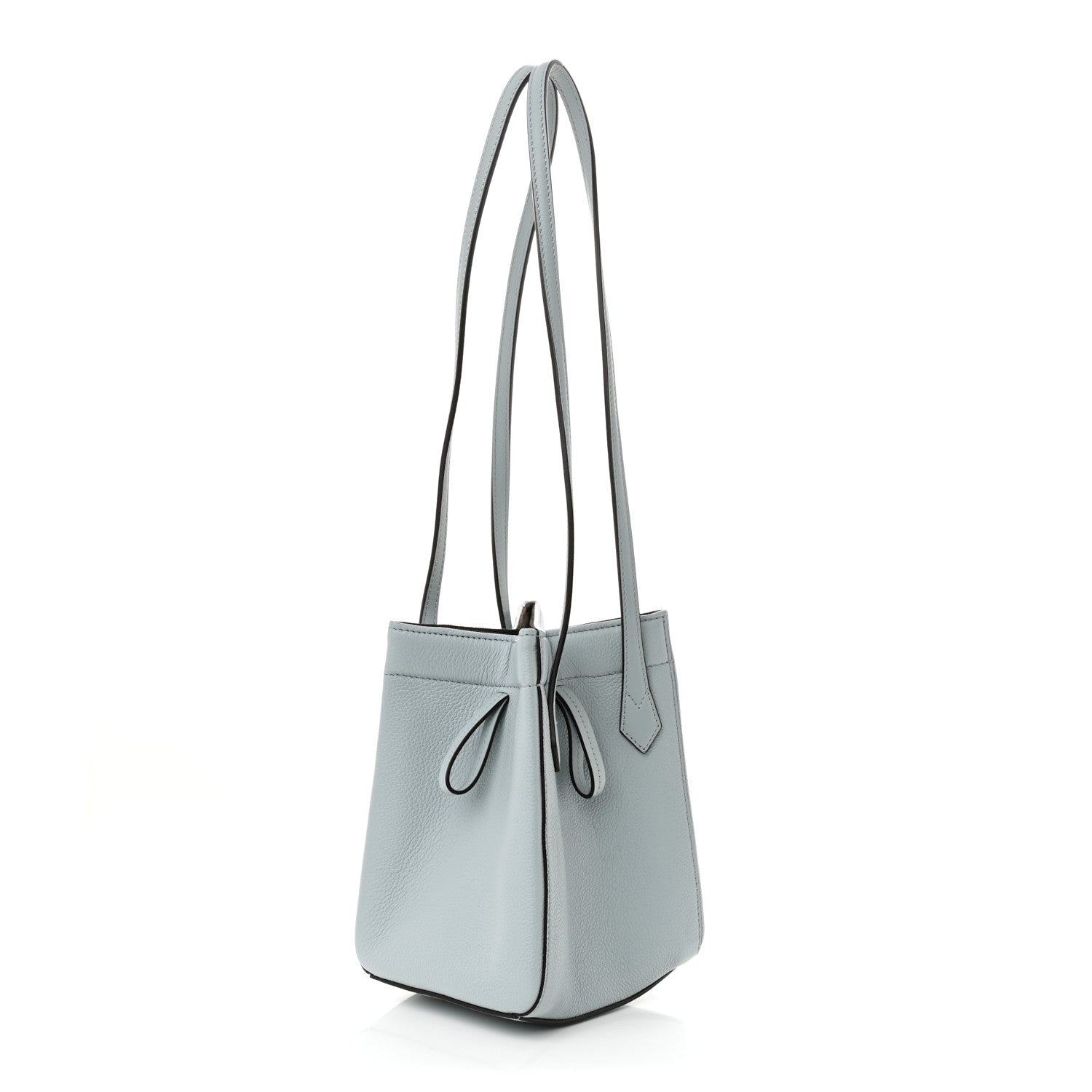Fendi Vitello Cher Grace Mini Fendi Origami Light Blue 3 of 11