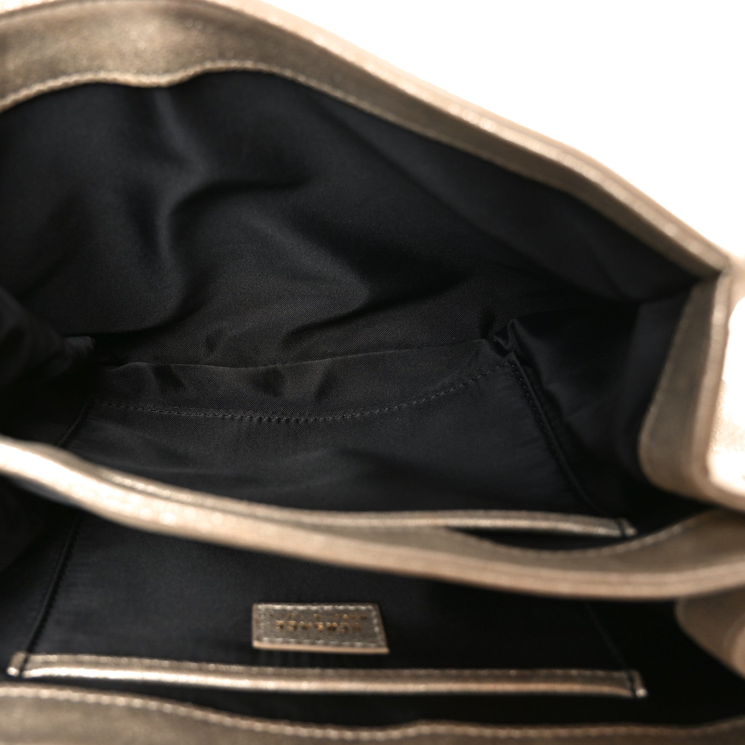 Versace Suede Crystal Medusa Sultan Evening Bag Gold 5 of 10