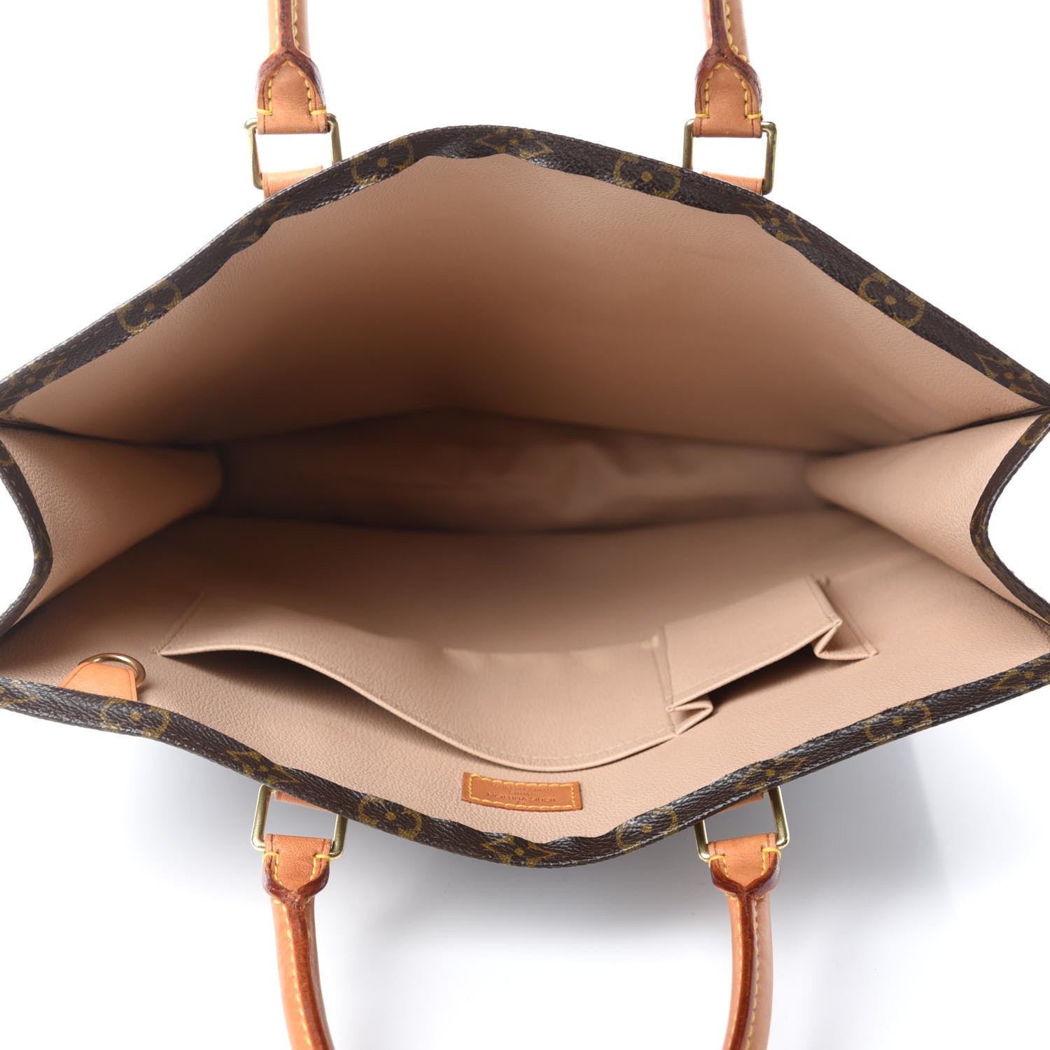 Louis Vuitton Monogram Sac Plat 5 of 9