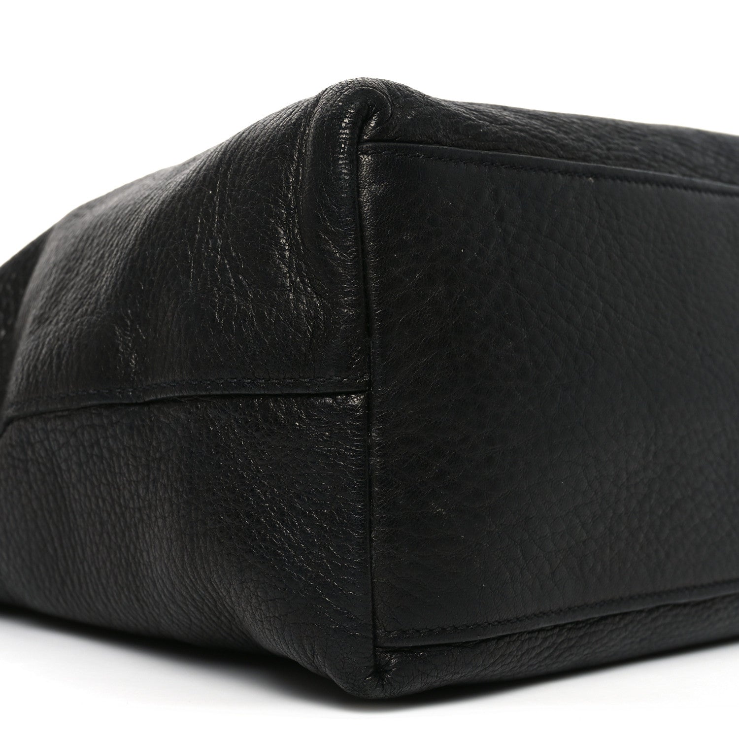 Prada Vitello Daino Tote Black 14 of 17
