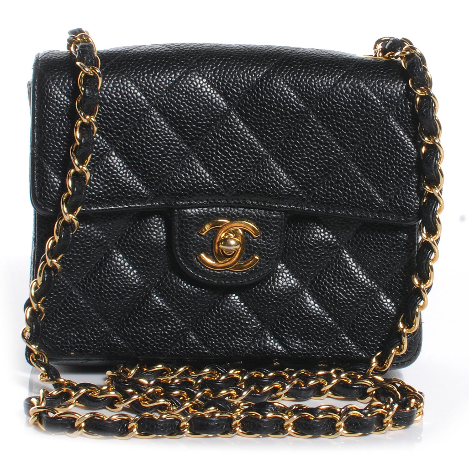 Chanel Caviar Quilted Mini Flap Black 1 of 7