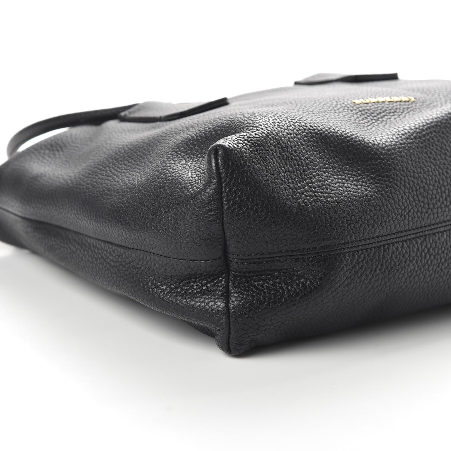 Burberry London Grainy Calfskin Medium Baynard Tote Black 6 of 9