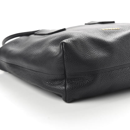 Burberry London Grainy Calfskin Medium Baynard Tote Black 6 of 9