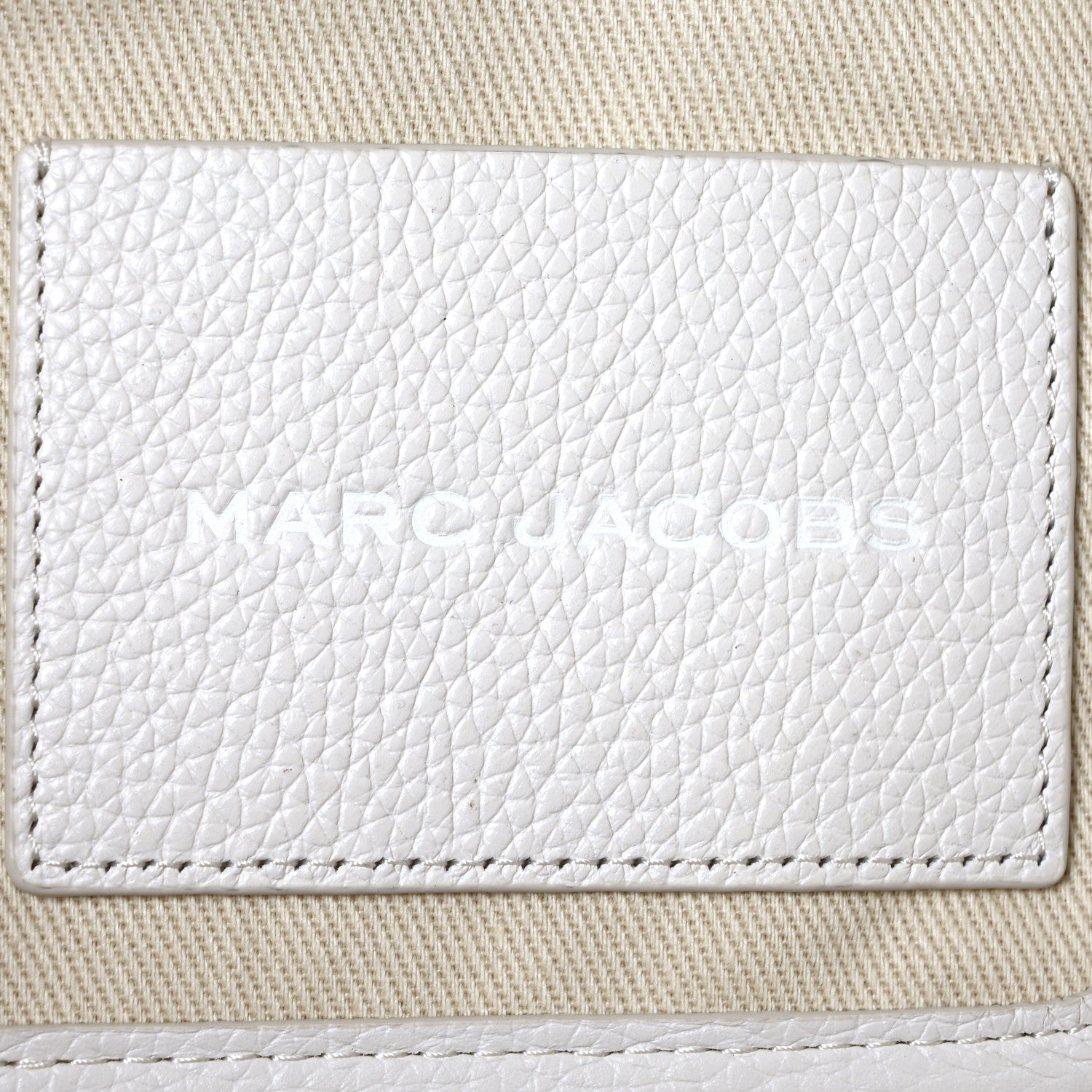 Marc Jacobs Grained Calfskin Large The Tote Bag Cotton 6 of 10