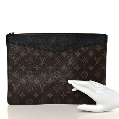 Louis Vuitton Monogram Daily Pouch Black 2 of 6