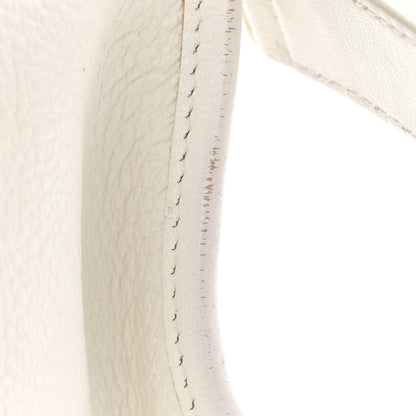 Balenciaga Chevre Silver Metallic Edge Hardware S City White 22 of 27