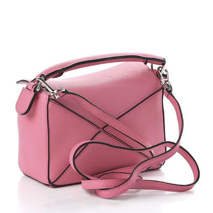 Loewe Calfskin Mini Puzzle Bag Wild Rose 3 of 10