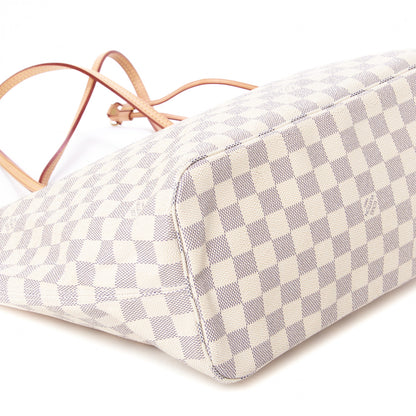 Louis Vuitton Damier Azur Neverfull MM 6 of 8