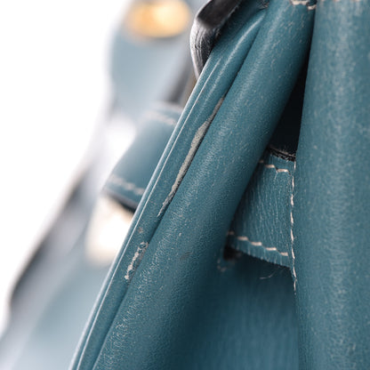 Hermes Swift Birkin 35 Blue Jean 44 of 55