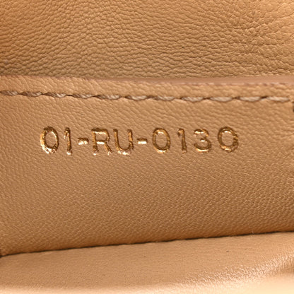 Christian Dior Lambskin Cannage Small Soft Lady Dior Beige 7 of 15