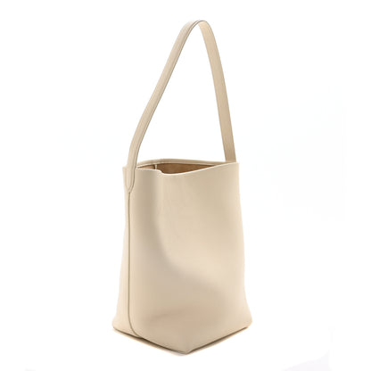 The Row Grained Calfskin Medium N/S Park Tote Ivory 3 of 10