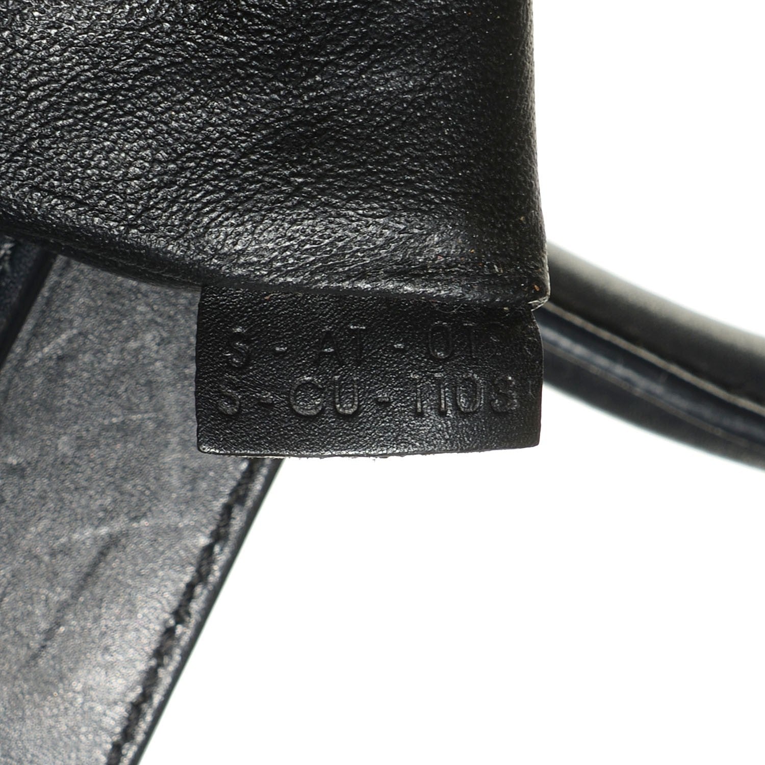 Celine Smooth Calfskin Mini Luggage Black 7 of 7