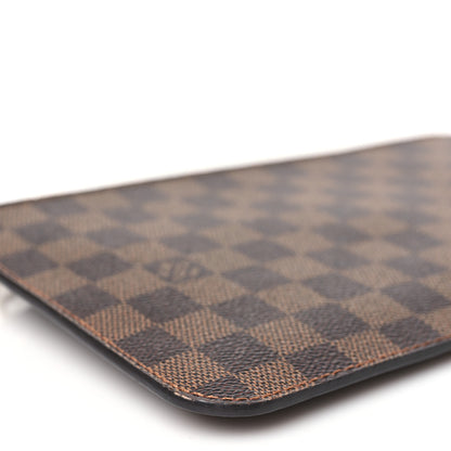 Louis Vuitton Damier Ebene Neverfull MM GM Pochette Rose Ballerine 9 of 10